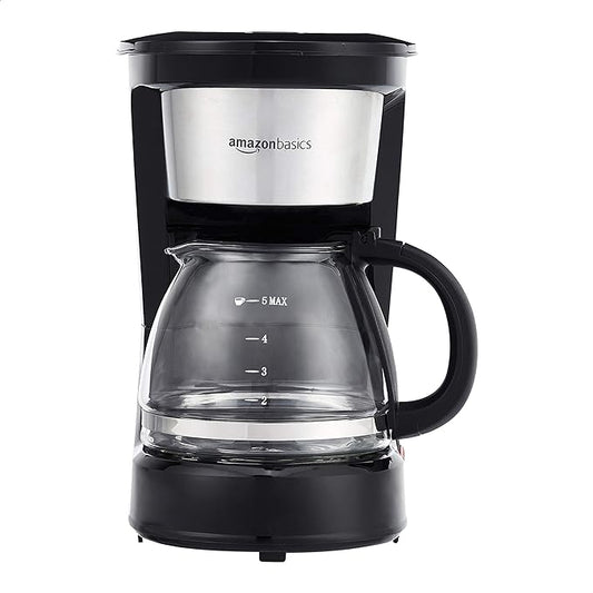 5 Cup Coffee Maker with Reusable Filter