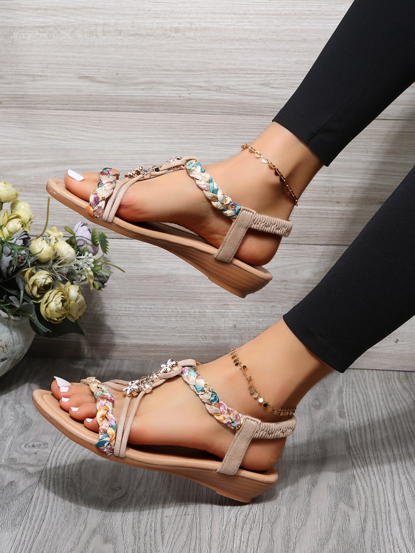 Tribal Twist Sandals - Sparkssy