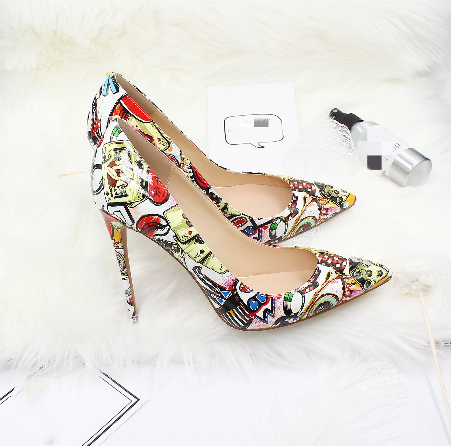 Pop Art Panache Pumps - Sparkssy