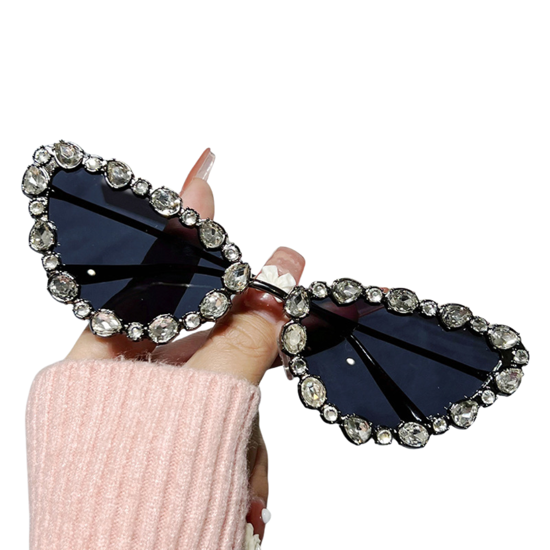 Midnight Gemstone Sunglasses - Sparkssy