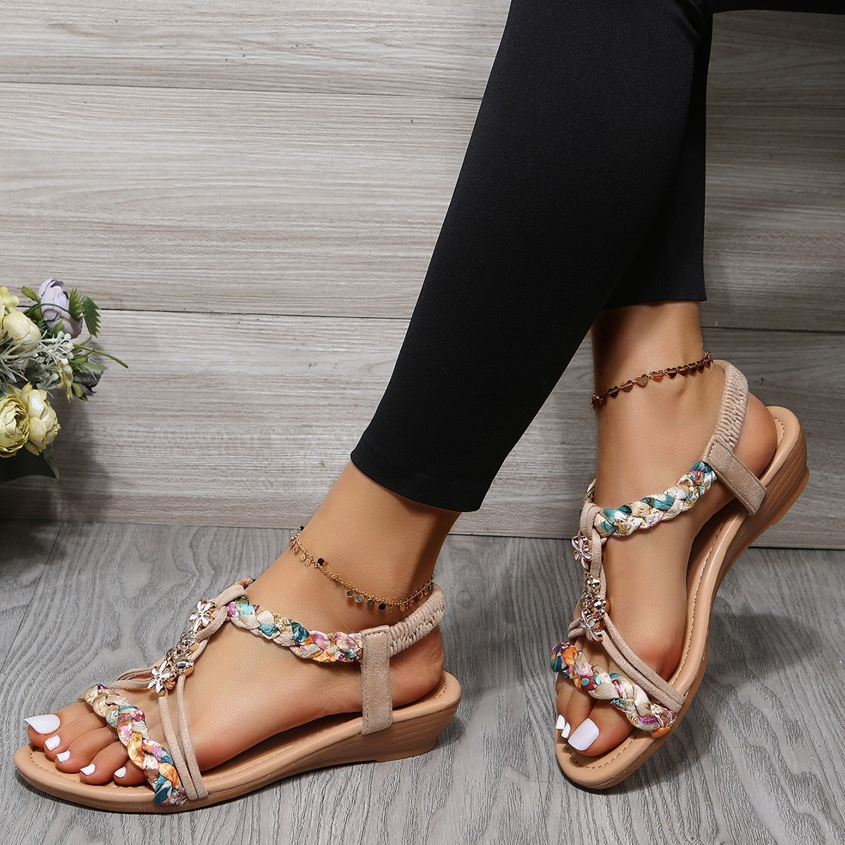 Tribal Twist Sandals - Sparkssy