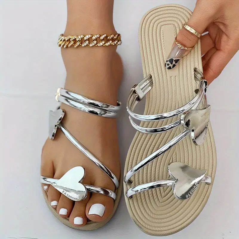 Gilded Seraph Strappy Sandals - Sparkssy