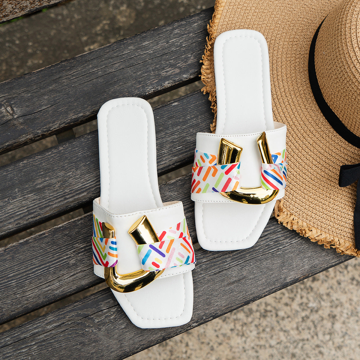 Aurelia Breeze Slides - Sparkssy