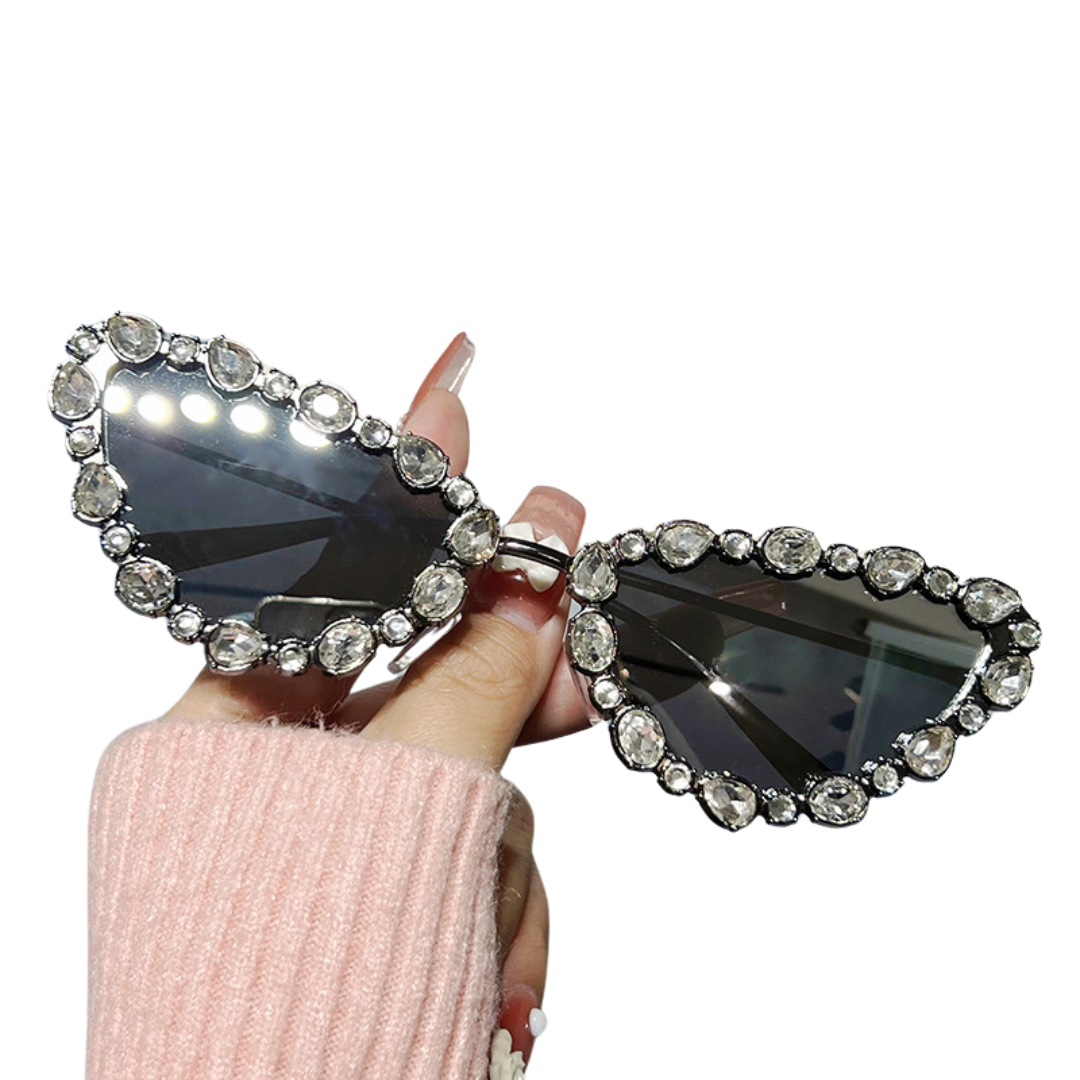 Midnight Gemstone Sunglasses - Sparkssy