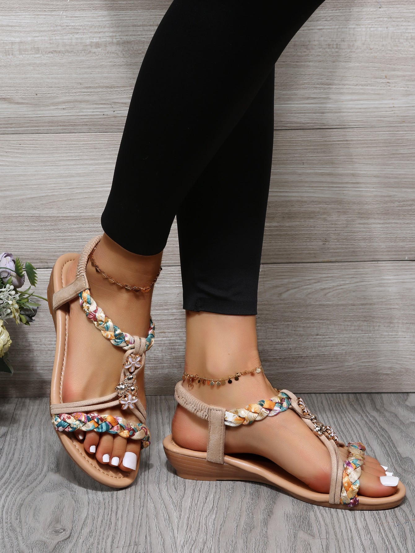 Tribal Twist Sandals - Sparkssy