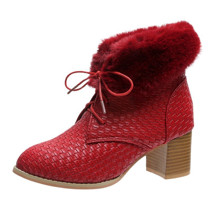 Bella Woven Cozy Booties - Sparkssy