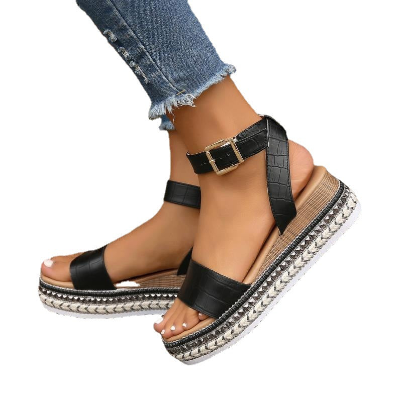 Eclat Straps Sandals - Sparkssy